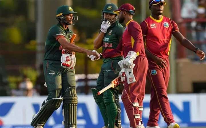 ক্যারিবিয়ানদের তৃতীয়বার হোয়াইটওয়াশের লজ্জা দিল টাইগাররা